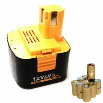 Zellentausch für Panasonic Akku  EY9106  12 V 3 ,0...