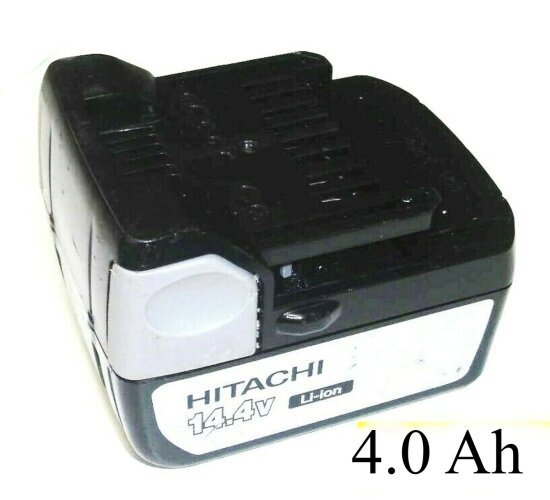  Original Hitachi  Akku BSL 14,4 V  Neu best&uuml;ckt  mit  4,0 Ah  4000 mAh 