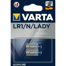 1 x 2er Blister Varta Lady 4001 LR1 E90 N MN9100 1,5V...