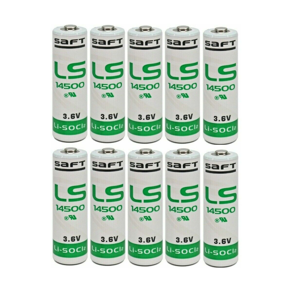 JOZELNK Paquete De 4 LS14500 AA 3.6V Li-SOCl2 Li-SOCl2 2600Ah Para - Foto 8