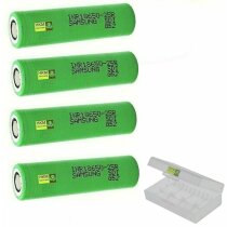 4 x Samsung SDI INR18650-25R Li Akku 2500 mAh 3,6 V / 3,7...