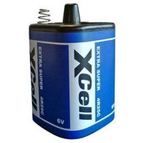 Xcell 4R25 Blockbatterie mit 6 V - 9500 mAh...