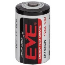 5 x EVE ER14250 LS14250 1/2 AA Lithium-Thionylchlorid 3,6 V  plus Box