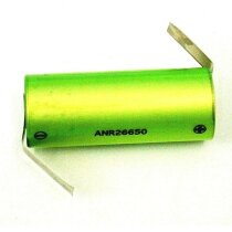 A123 ANR26650M1B 2500 mAh 3,3 V LiFePo4 Akku  A Grade m....