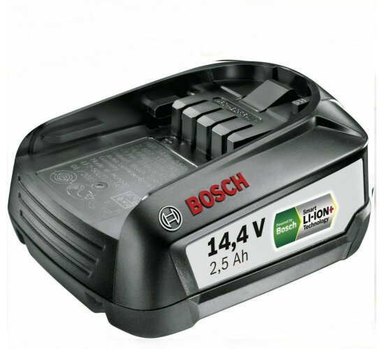 Original Bosch Akku 14,4 V PBA 2,5 Ah - Li  4 All Neubestückt ( Neue Zellen )