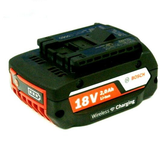 Bosch Akku GBA 18 Volt, 2,0 Ah, MW-B Wireless Charging  1600A003NC