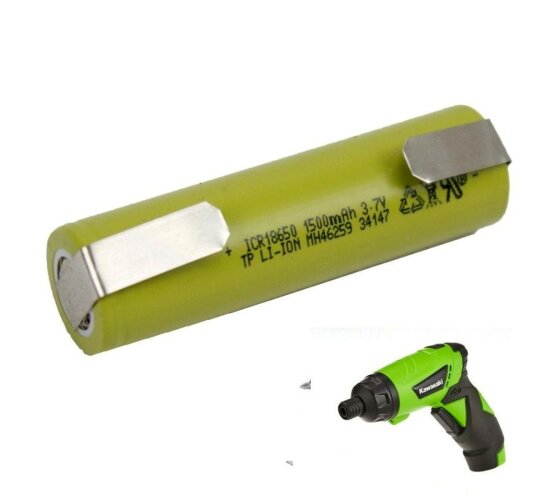 Ersatz Akku für Kawasaki Akkuschrauber 3,6 V Li Ion mit 1500 mAh