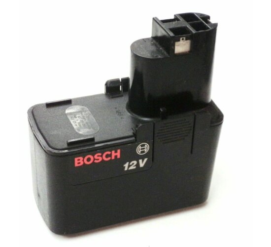 Original Bosch Akku 12 V ( F) Neubestückt  mit 2 Ah  NiMh