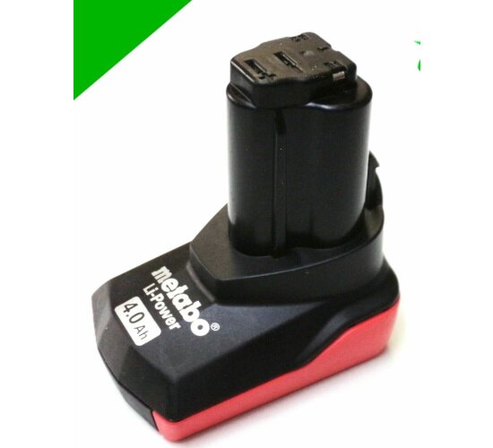 ORIGINAL Metabo Akku 10,8 V / 12 V -  4,0  Ah -  Li -Power  -- 6.25585