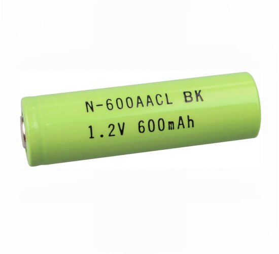 Panasonic Furukawa  Mignon AA NiCD Akku N-600AAC  1,2V 600mAh Flattop