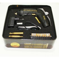 PARKSIDE 4 V Akkuschrauber  Black-gold PAS 4 B4  - ixo -...