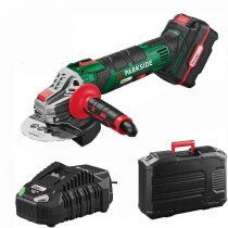 PARKSIDE Akku-Winkelschleifer Flex PWSA 20-Li  Akku 4.0...