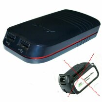 Powerbank Adapter f&uuml;r AGT Akku 18 V AW-18.pak 4.0 Ah...