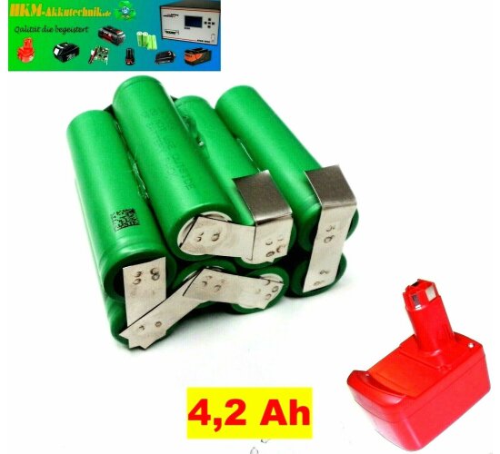 Tauschpack für  KRESS  Akku   14,4 V -2,2  Li-Ion  mit 4,2 Ah  4200 mAh