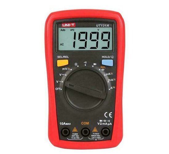 Uni-T UT 131A Multimeter, digital, 2000 Counts,