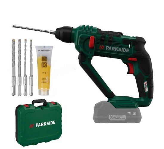 Parkside Akku Bohrhammer PABH 20 Li - X 20 V Team  Sologerät ohne Akku