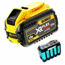 Reparatur Zellentausch für  Dewalt Akku 18 V /  54 V 9,0 Ah  DCB547 Flex volt