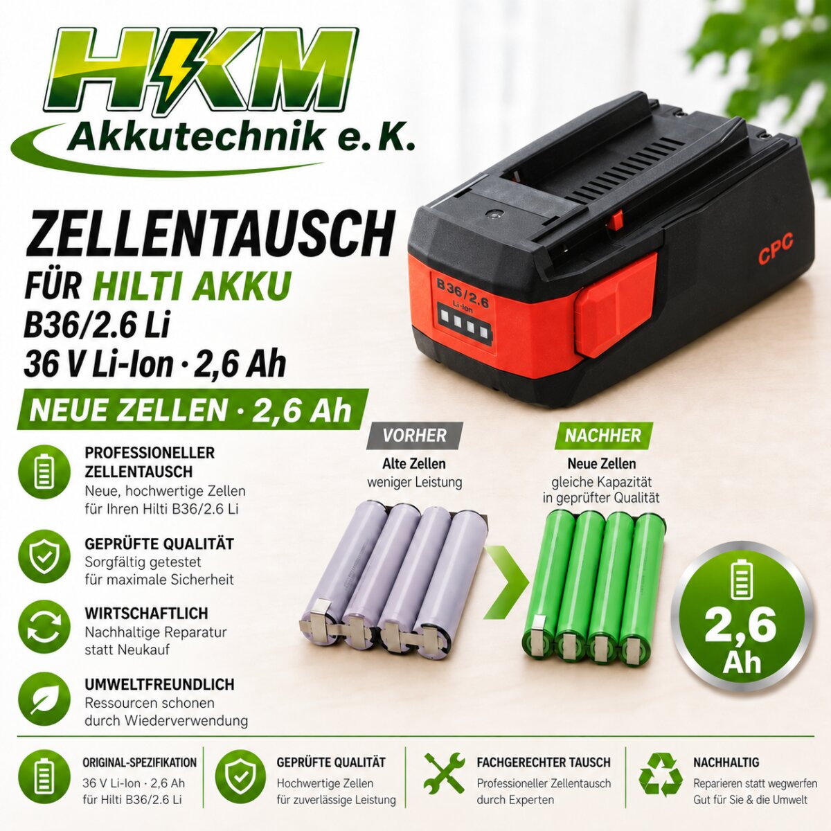 Zellentausch KENTER i-range i-mop imop Akku S.72.0074.2 oder S.72.0079.2 Li-ion