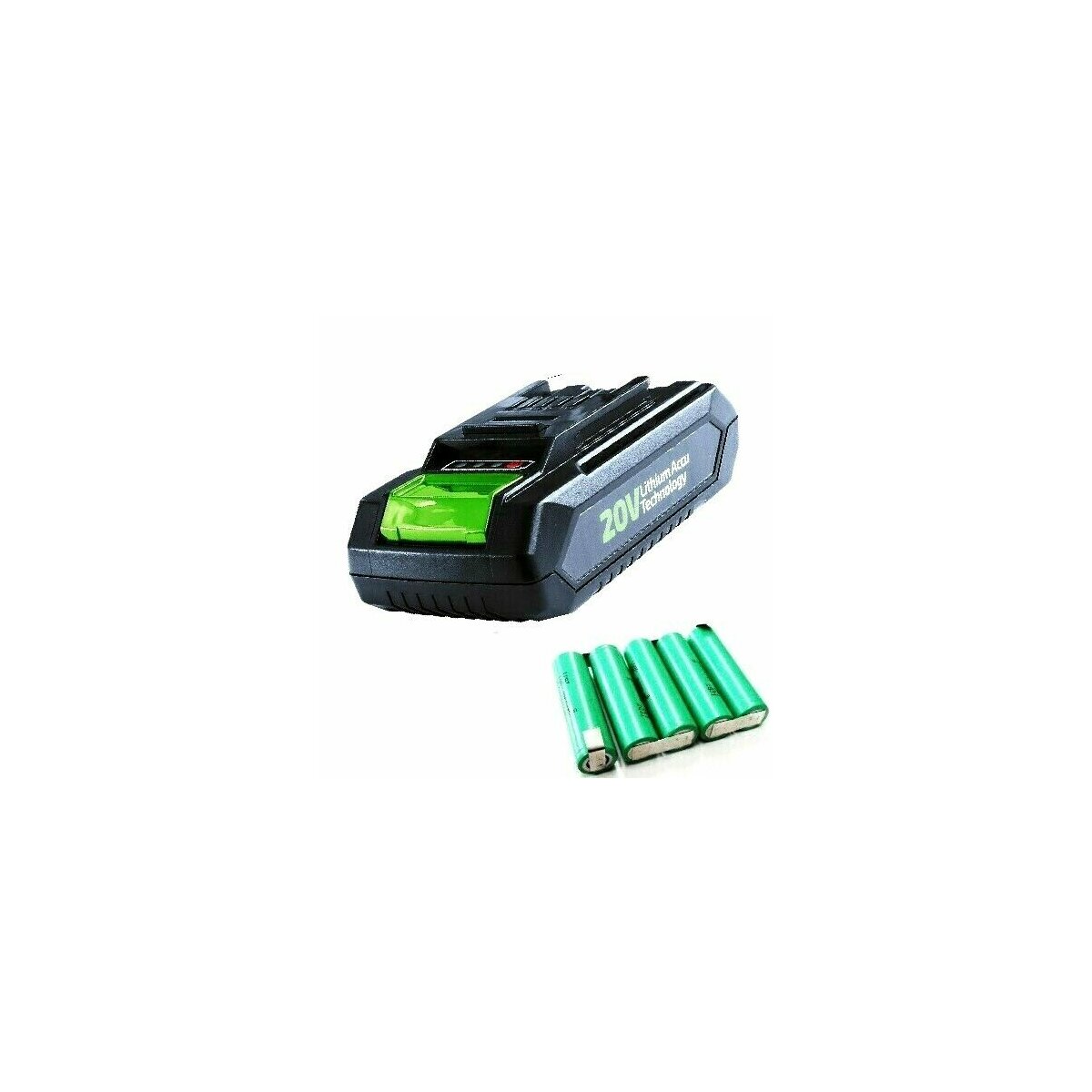 Zellentausch für LUX-TOOLS Akku- 20 V ( Heckenschere A-HS-20/51 T ) m