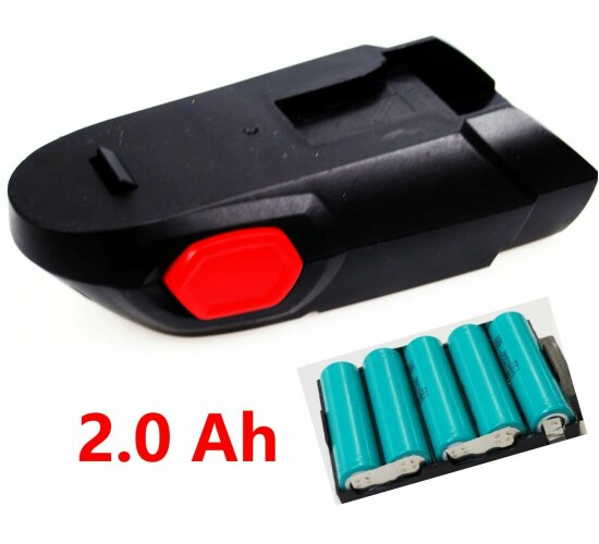 Zellentausch für Topcraft Akku 18 V- 1500 mAh -TGT-18/2011NL mit 2.0 Ah 2000 mAh