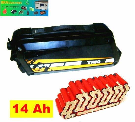 Zellentausch für TRIO  Akku  48 V  mit 14 Ah E-Bike  Fahrradakku 14000 mAh