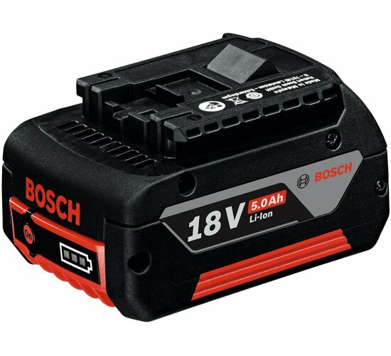 Bosch Akku GBA 18 V Li Neubest&uuml;ckt mit 5,0 Ah -  5000 mAh
