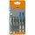 HAWERA 5er Set Stichsägeblätter HSS ALU T-Schaft 240528 SWISSMADE T127D