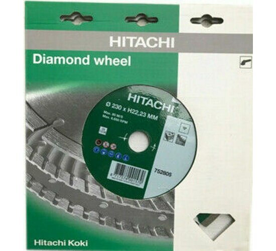 Scheibe Diamant Trennscheibe 230x2x22 hitachi Hikoki 752805