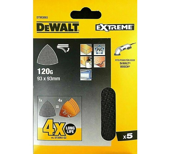 Schleifgitter 8,59 € DeWalt mm K80 DTM3092, 93x93