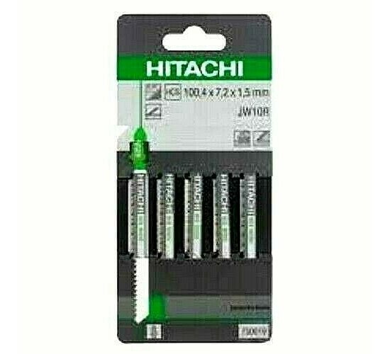 5 x Hitachi – 750019  Stichsägeblatter JW10R, HCS, 100,4 x 7,2 x 1,5 mm