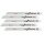 Bosch Professional 5 Stück Säbelsägeblatt S 1122 EF Flexible for Metal 225 x 19