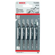 Bosch Stichs&auml;geblatt Speed for Wood T144D 5er Pack