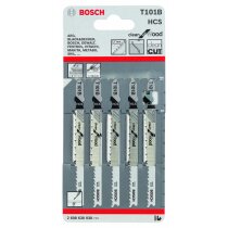 Bosch Stichsägeblatt T101B 5er Pack Säge...