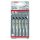 Bosch 5 x Stichsägeblatt T101B Clean for Wood