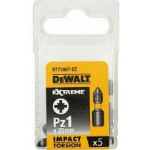 DeWALT DT7386T DT 7391 Schlagschrauber Bits Pz1 x 25mm 5...