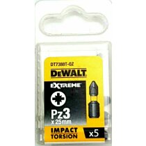 DeWALT DT7388T DT 7388 T Schlagschrauber Bits Pz3 x 25mm...