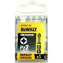 DeWALT DT7391T DT 7391 Schlagschrauber Bits Pz2 x 50mm 5...