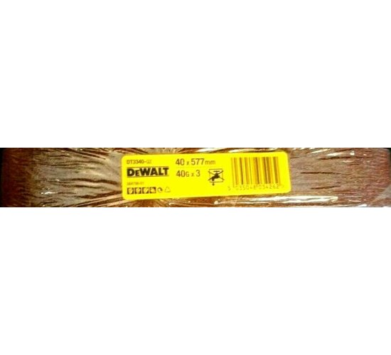 Dewalt Schleifbänder für Stationärschleifer DT3340 (Mehrzweck - für Metall, Holz