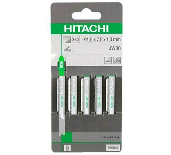 Hitachi Stichsägeblatt JW10C 5 Stück  750036 f. Bosch , Makita , Dewalt, Metabo,