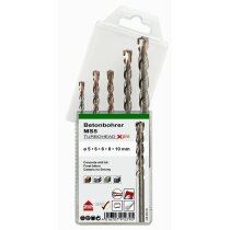 KEIL Betonbohrer MS5 TURBOHEAD Xpro 5-teilig Multipack...