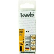 KWB 25 Stichsägeblätter Holz 620465...