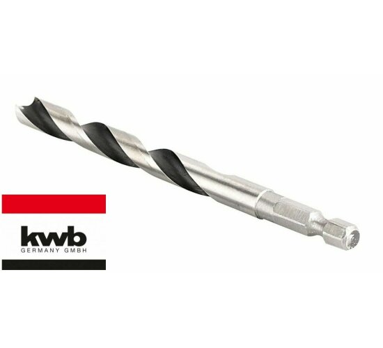 kwb HSS Metallbohrer Ø 3 mm 421103 (mit 1/4" Sechskantschaft, E 6,3)