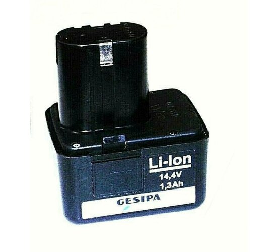 Original Gesipa Akku 14,4 V 1,3 Ah Li  Lithium Ion / Würth