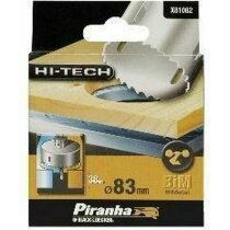 Piranha Bohrkrone HI-TECH Bi-Metal, 83 mm, für Holz und...