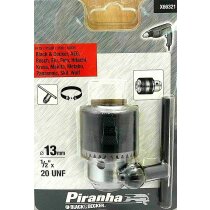 Piranha Zahnkranzbohrfutter Durchmesser 13 mm, mit...