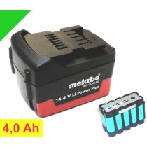 Zellentausch für Metabo Akku 14,4 V    Air Cooled...