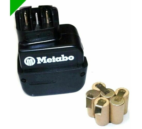 Zellentausch für Original Metabo  Akku 7,2 V  mit 2 Ah  HP-2000