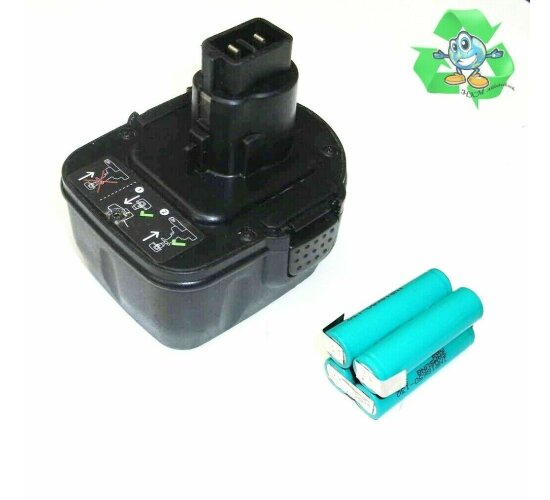 Reparatur Zellentausch für  REMS 571545   14,4 Volt  mit 2,5 Ah  2500 mAh  Li