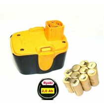 Zellentausch für Original Ryobi Akku  12 V  BPH 1213...