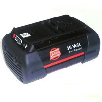 Bosch Akku 36V Li Nebestückt mit  6,0 Ah   Rotak -...